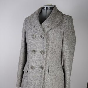 Calvin Klein Women's Size 10 Wool Blend Double Bre